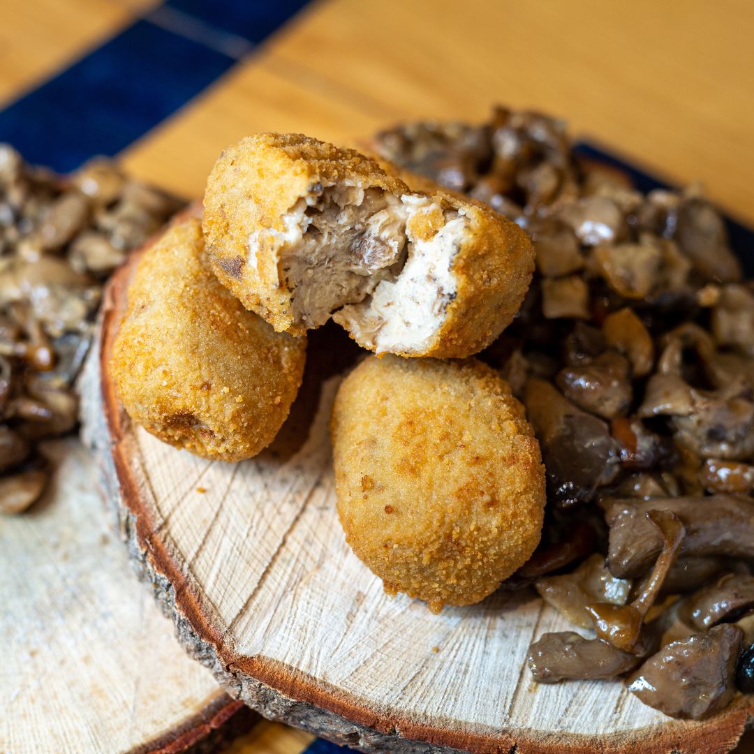 Croqueta de Boletus - CroquetArte